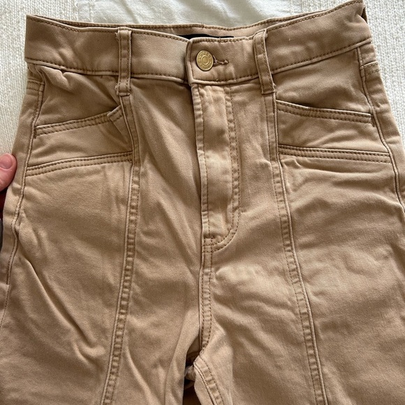 Express Straight Super High Rise Pants - Picture 11 of 15